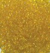 50g 6/0 Transparent Iris Yellow